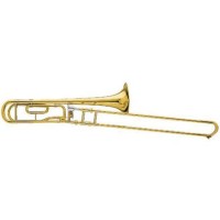 Amati ASL 342-O тромбон тенор Bb / F лак золото, растр. 200мм, менз. 12, 4мм