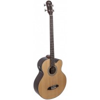 Aria Aria-295 N бас-гитара акустическая, четырехструнная, цвет натуральный
