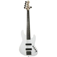 Aria STB-JB-DX5 WH бас гитара, цвет белый