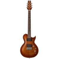 Aria PE-1500RI гитара электрическая, цвет коричневый мореный