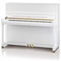 Kawai K-300 WH/P пианино, цвет белый полированный