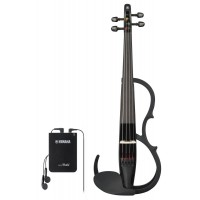 Yamaha Silent YSV104 BK электроскрипка с пассивным питанием, 4 струны, чёрная