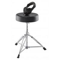 Alesis Drumessentials круглый складной стул для барабанщика + наушники