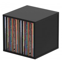 Glorious Record Box Black 110 подставка, система хранения виниловых пластинок 110 шт. Цвет чёрный